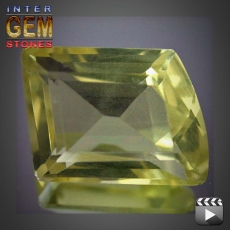 Lemon Quarz, 7.45 Carat, Fancy, VVSI, excellent