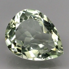 Green Amethyst 3.5 - 5.0 Carat, VVSI, Tropfen, excellent, per Stück ab