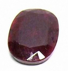 Rubin 44 Carat, Opaque, Oval, 21.6x17.6x10.3mm, per Stück
